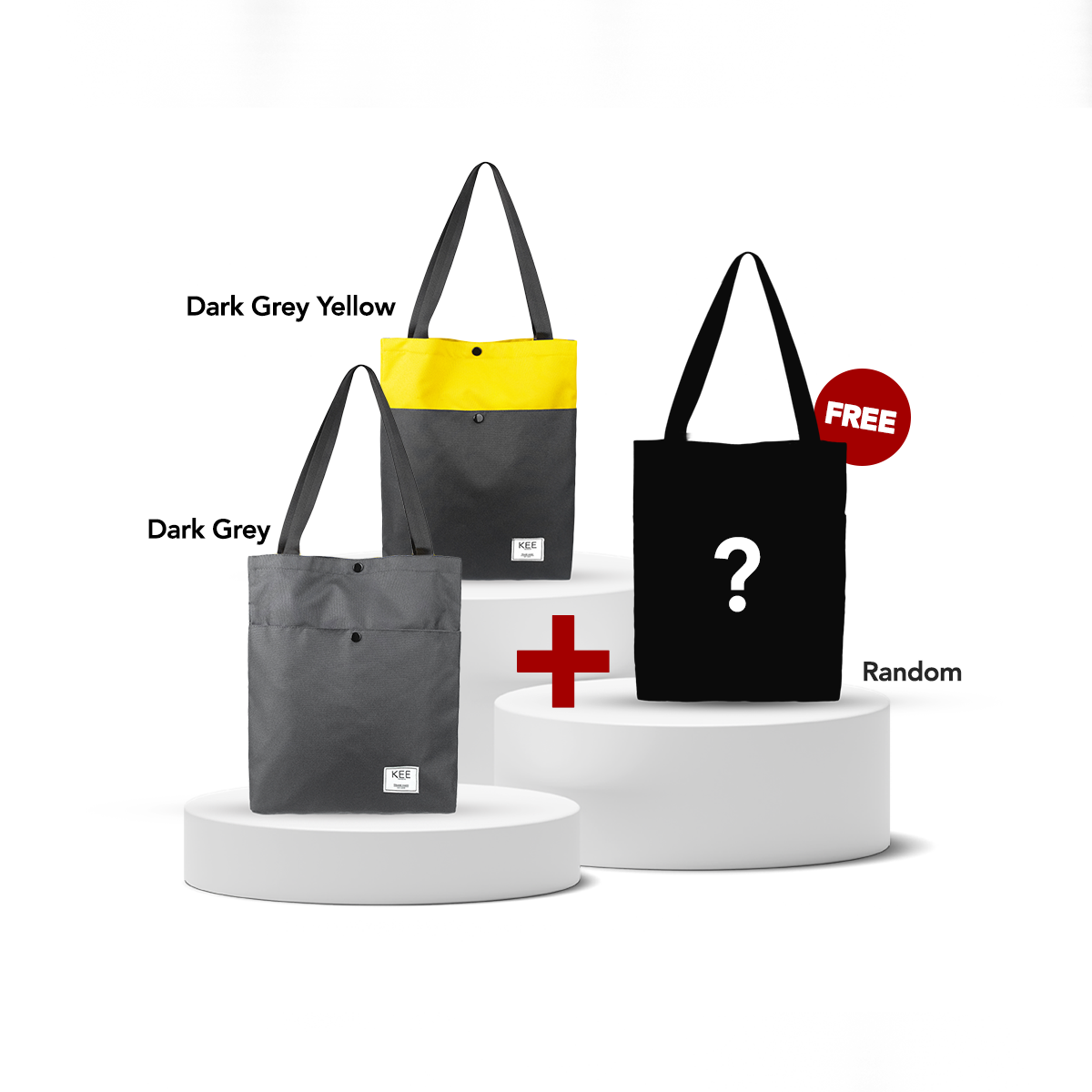 Buy 2 Get 3 - Lila 1.0 Tote Bag-Tote Bag-KEE INDONESIA
