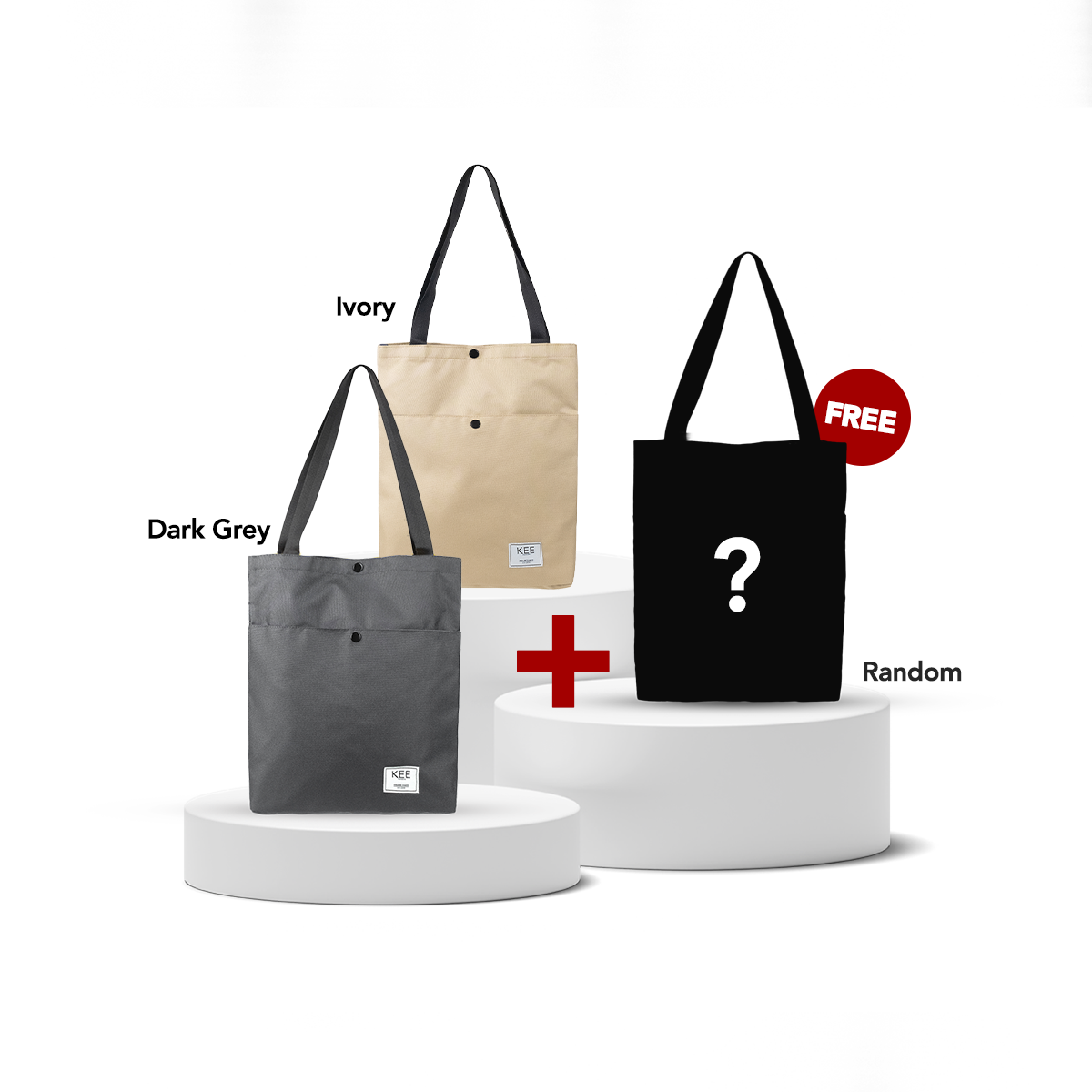 Buy 2 Get 3 - Lila 1.0 Tote Bag-Tote Bag-KEE INDONESIA
