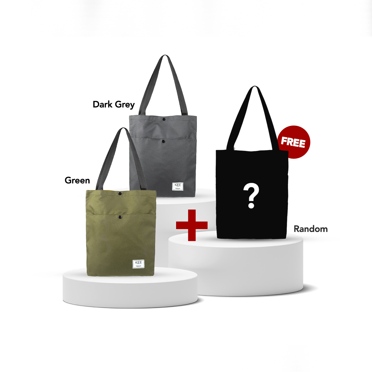 Buy 2 Get 3 - Lila 1.0 Tote Bag-Tote Bag-KEE INDONESIA