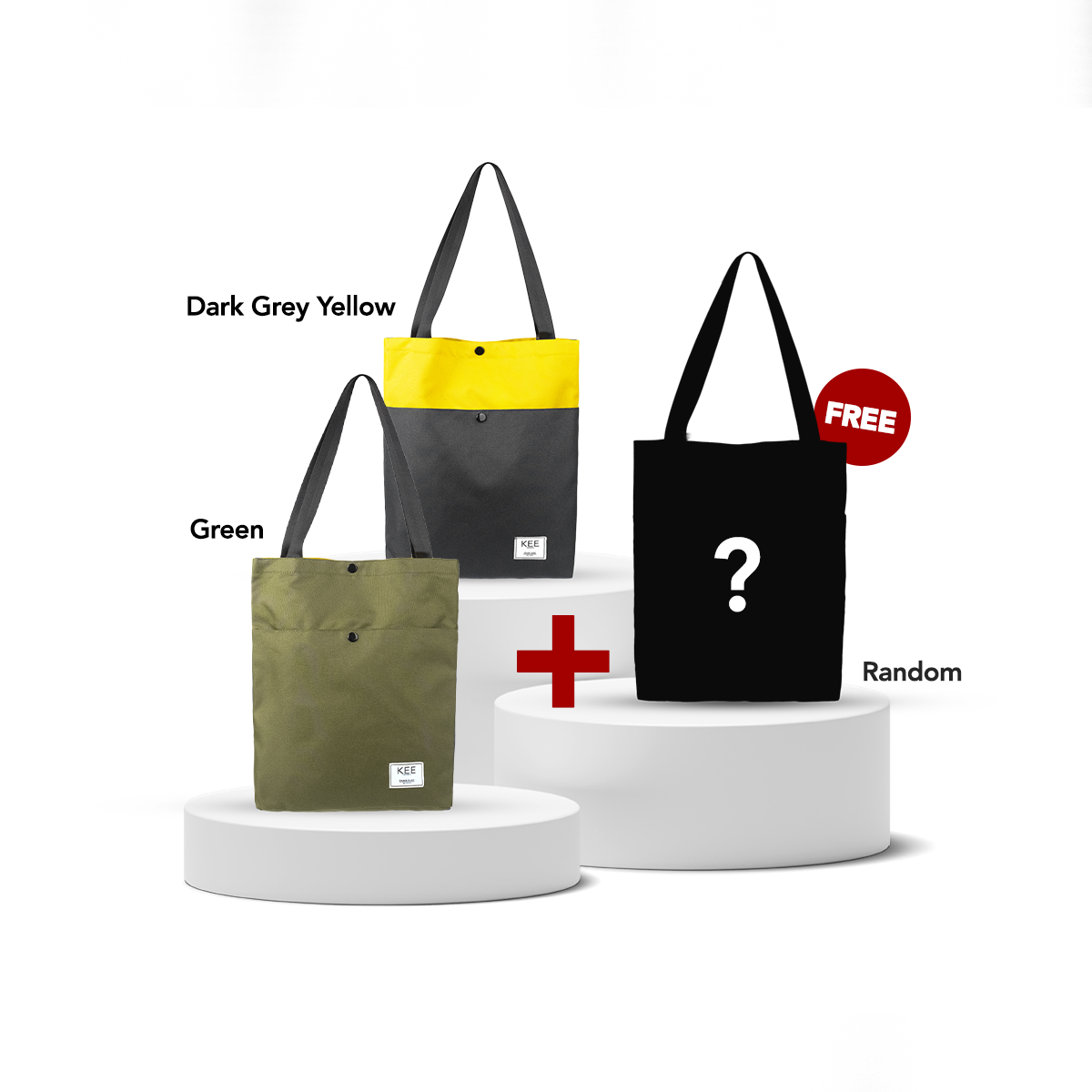 Buy 2 Get 3 - Lila 1.0 Tote Bag-Tote Bag-KEE INDONESIA