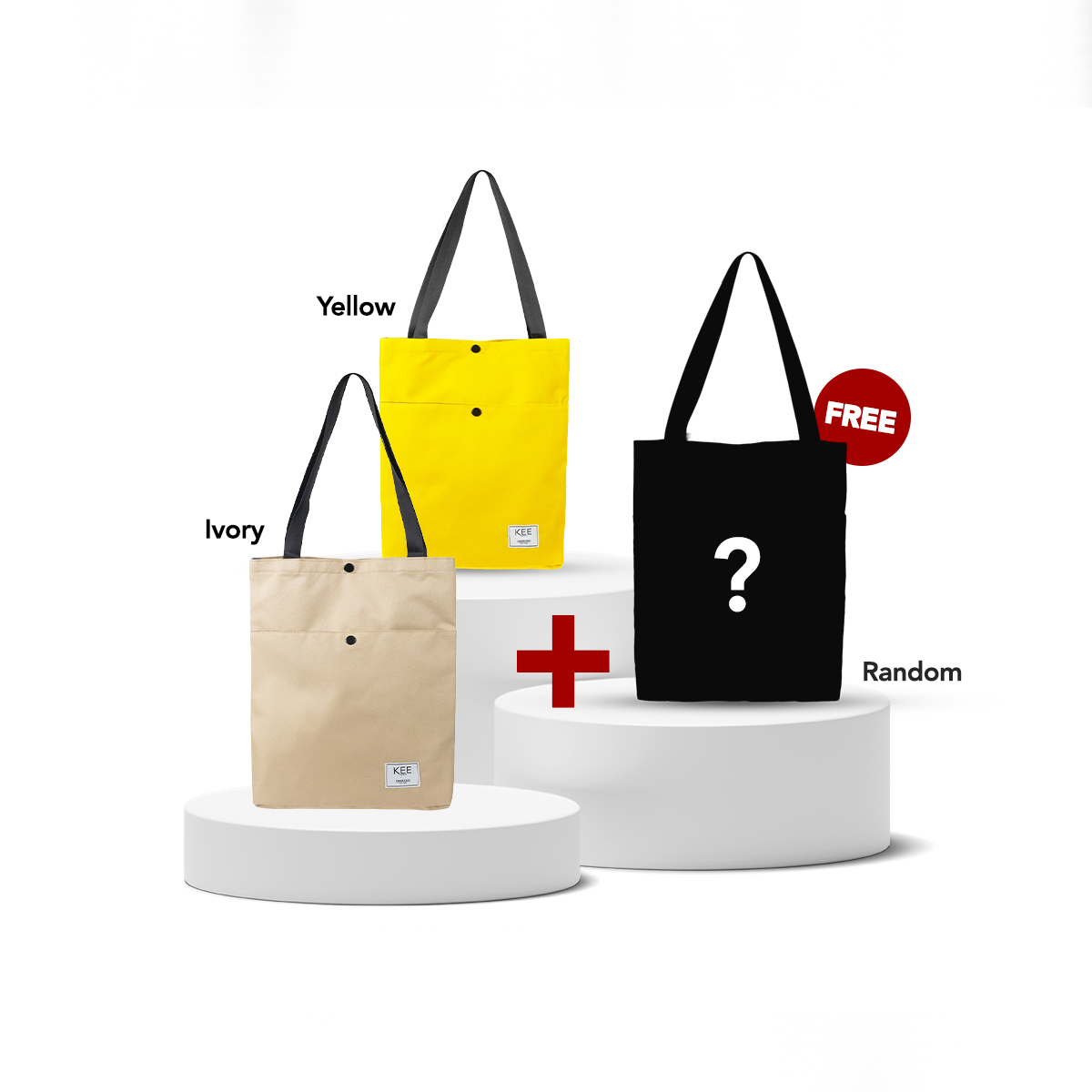 Buy 2 Get 3 - Lila 1.0 Tote Bag-Tote Bag-KEE INDONESIA