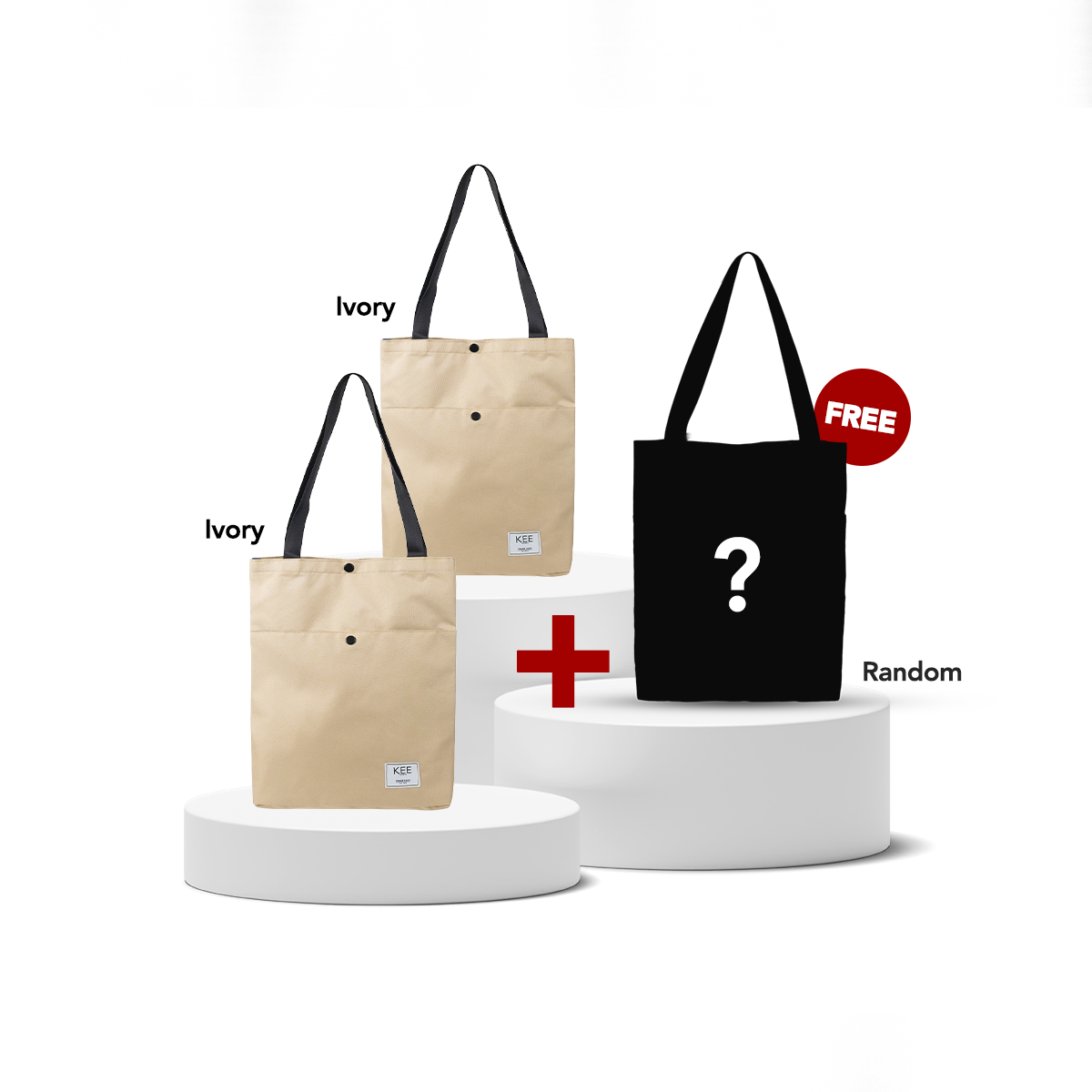 Buy 2 Get 3 - Lila 1.0 Tote Bag-Tote Bag-KEE INDONESIA