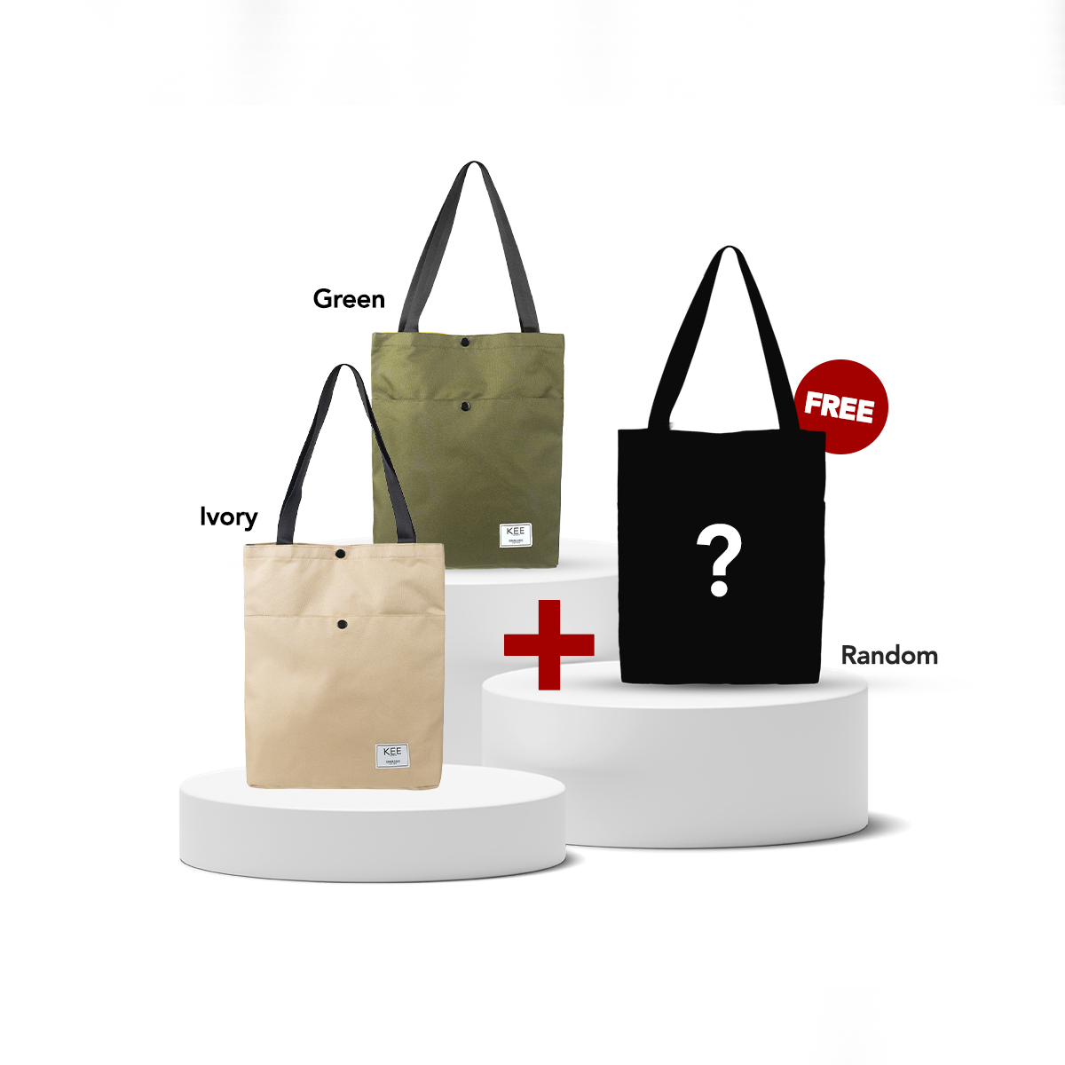 Buy 2 Get 3 - Lila 1.0 Tote Bag-Tote Bag-KEE INDONESIA