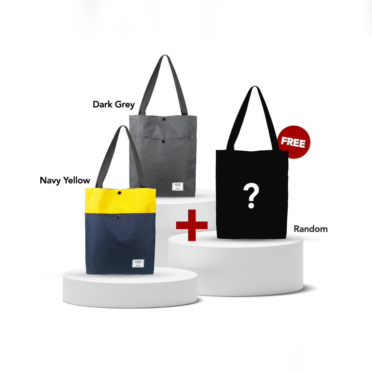 Buy 2 Get 3 - Lila 1.0 Tote Bag-Tote Bag-KEE INDONESIA