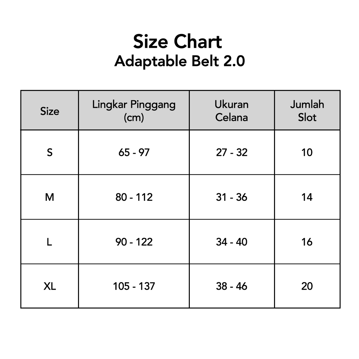 Adaptable Belt 2.0
