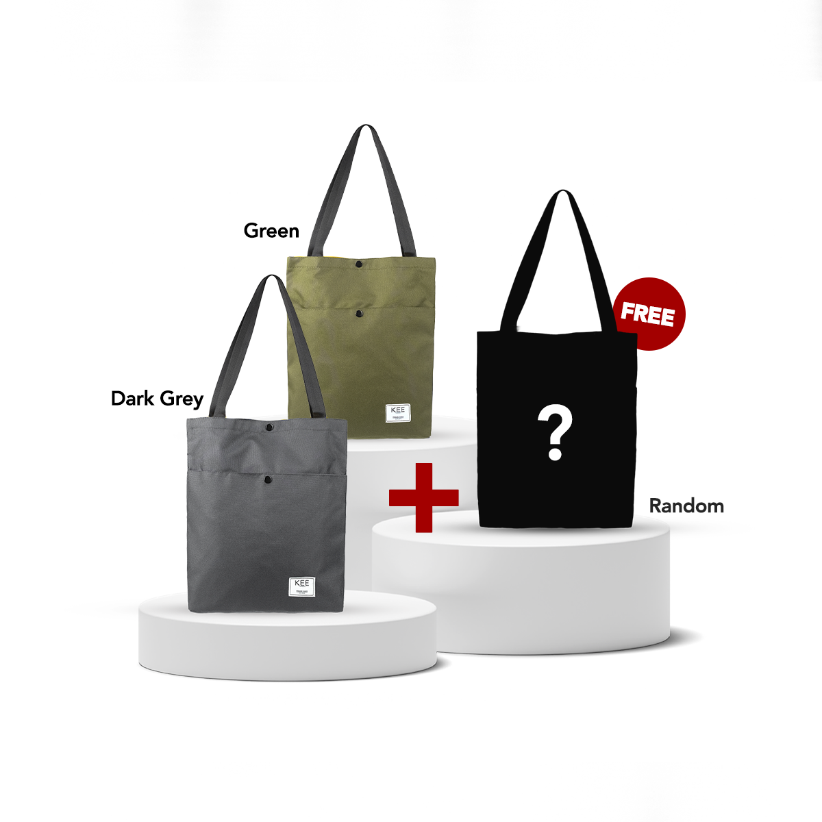 Buy 2 Get 3 - Lila 1.0 Tote Bag-Tote Bag-KEE INDONESIA