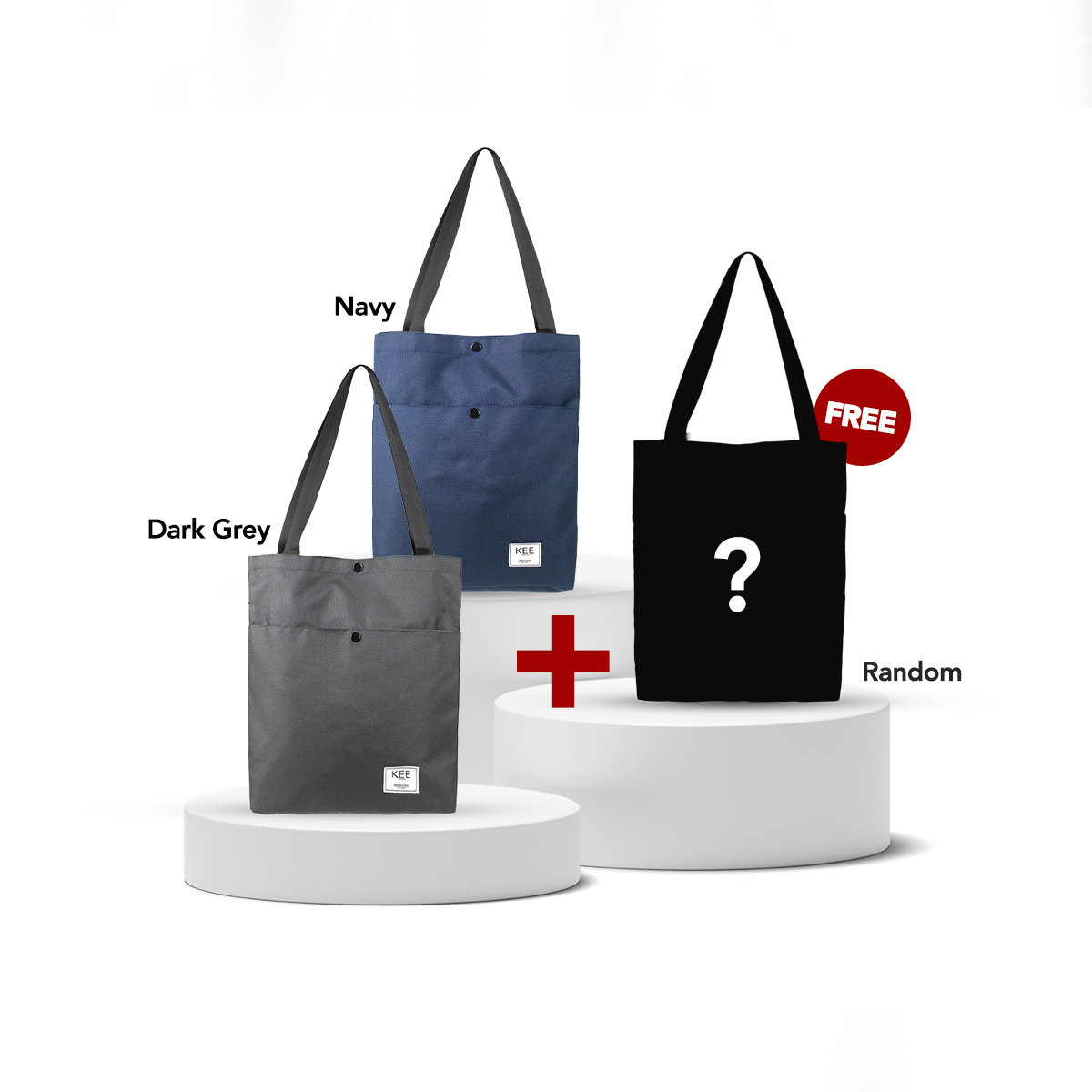 Buy 2 Get 3 - Lila 1.0 Tote Bag-Tote Bag-KEE INDONESIA