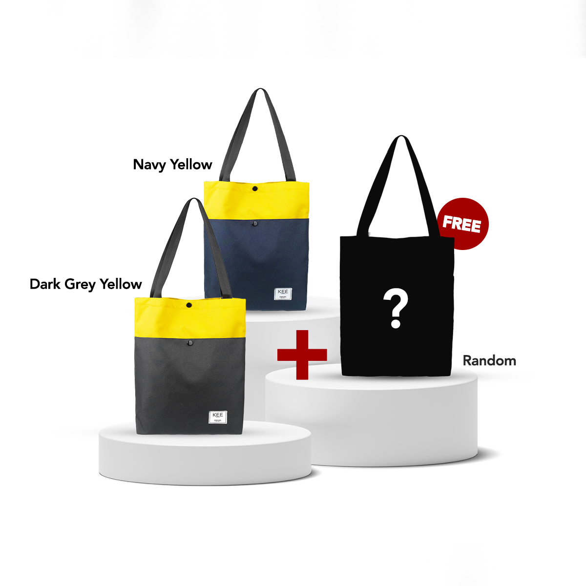 Buy 2 Get 3 - Lila 1.0 Tote Bag-Tote Bag-KEE INDONESIA
