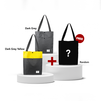 Buy 2 Get 3 - Lila 1.0 Tote Bag-Tote Bag-KEE INDONESIA