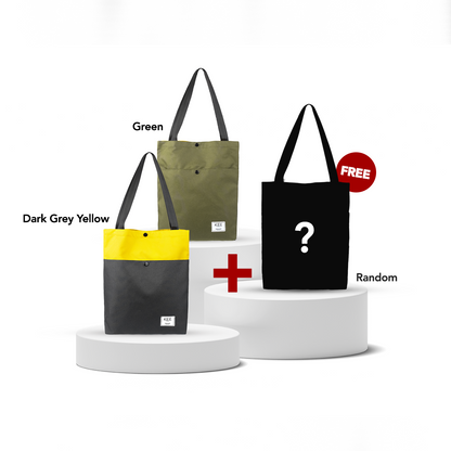 Buy 2 Get 3 - Lila 1.0 Tote Bag-Tote Bag-KEE INDONESIA