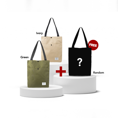 Buy 2 Get 3 - Lila 1.0 Tote Bag-Tote Bag-KEE INDONESIA