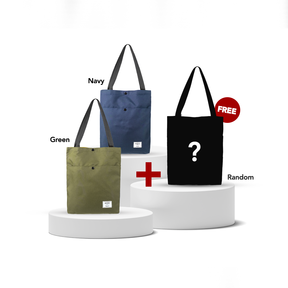 Buy 2 Get 3 - Lila 1.0 Tote Bag-Tote Bag-KEE INDONESIA