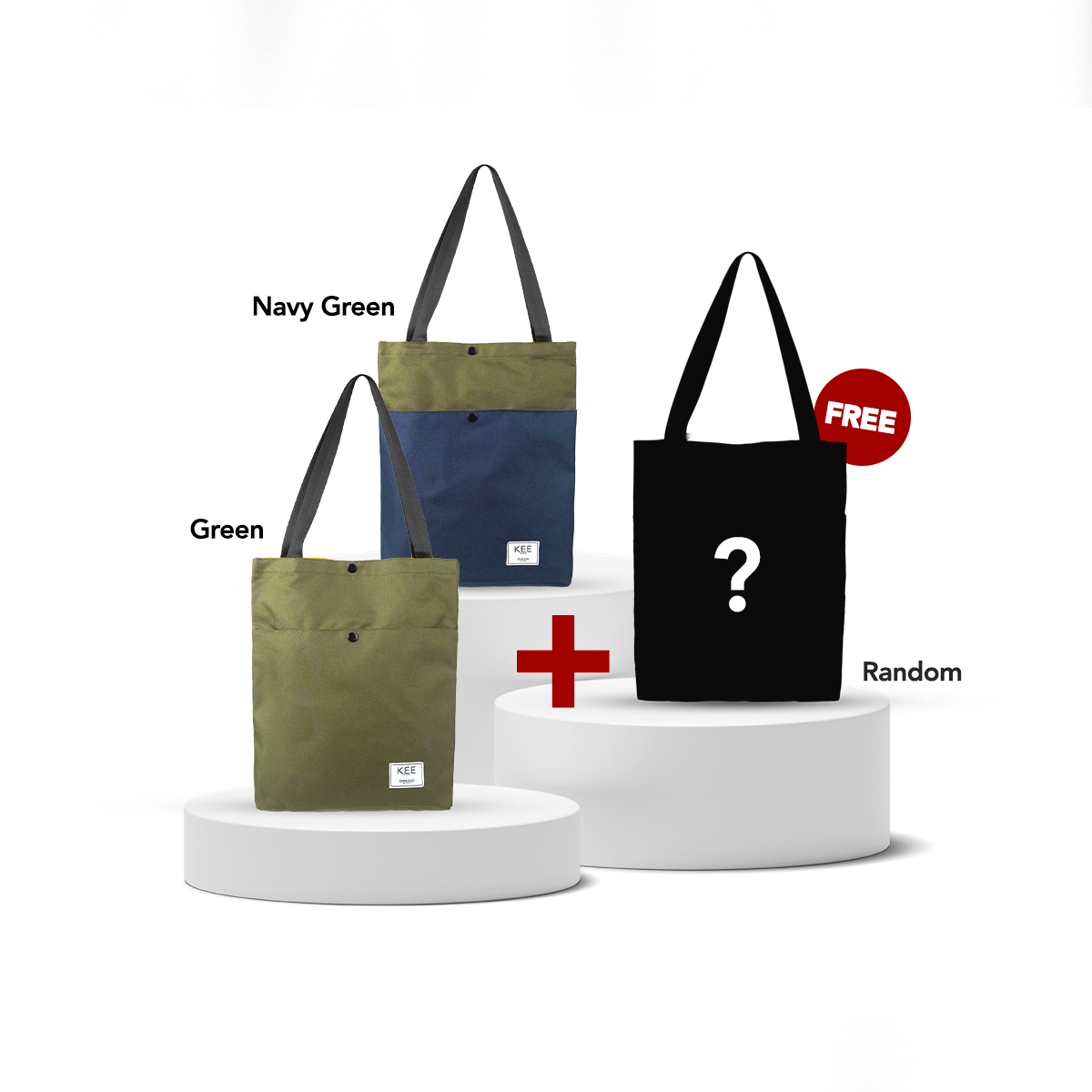 Buy 2 Get 3 - Lila 1.0 Tote Bag-Tote Bag-KEE INDONESIA