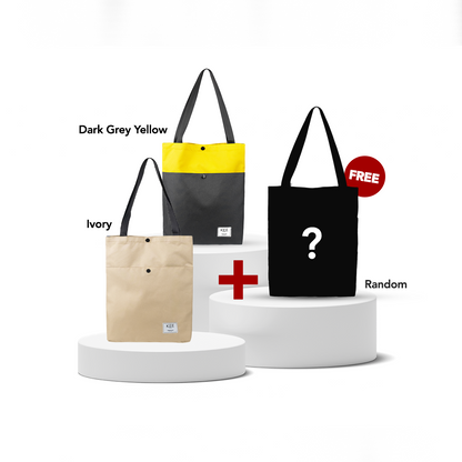 Buy 2 Get 3 - Lila 1.0 Tote Bag-Tote Bag-KEE INDONESIA