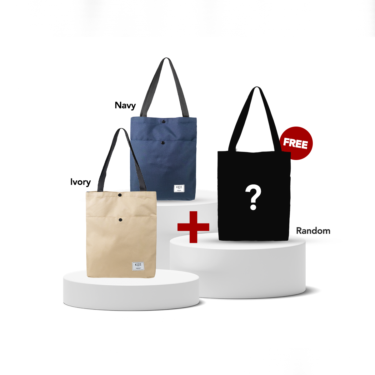 Buy 2 Get 3 - Lila 1.0 Tote Bag-Tote Bag-KEE INDONESIA