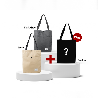 Buy 2 Get 3 - Lila 1.0 Tote Bag-Tote Bag-KEE INDONESIA