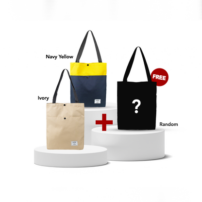 Buy 2 Get 3 - Lila 1.0 Tote Bag-Tote Bag-KEE INDONESIA