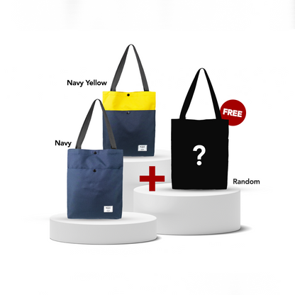 Buy 2 Get 3 - Lila 1.0 Tote Bag-Tote Bag-KEE INDONESIA