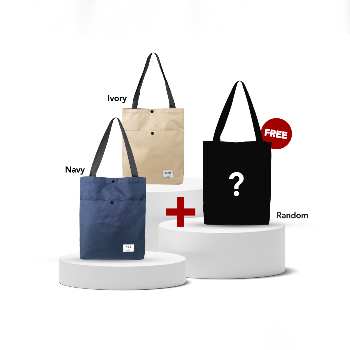 Buy 2 Get 3 - Lila 1.0 Tote Bag-Tote Bag-KEE INDONESIA