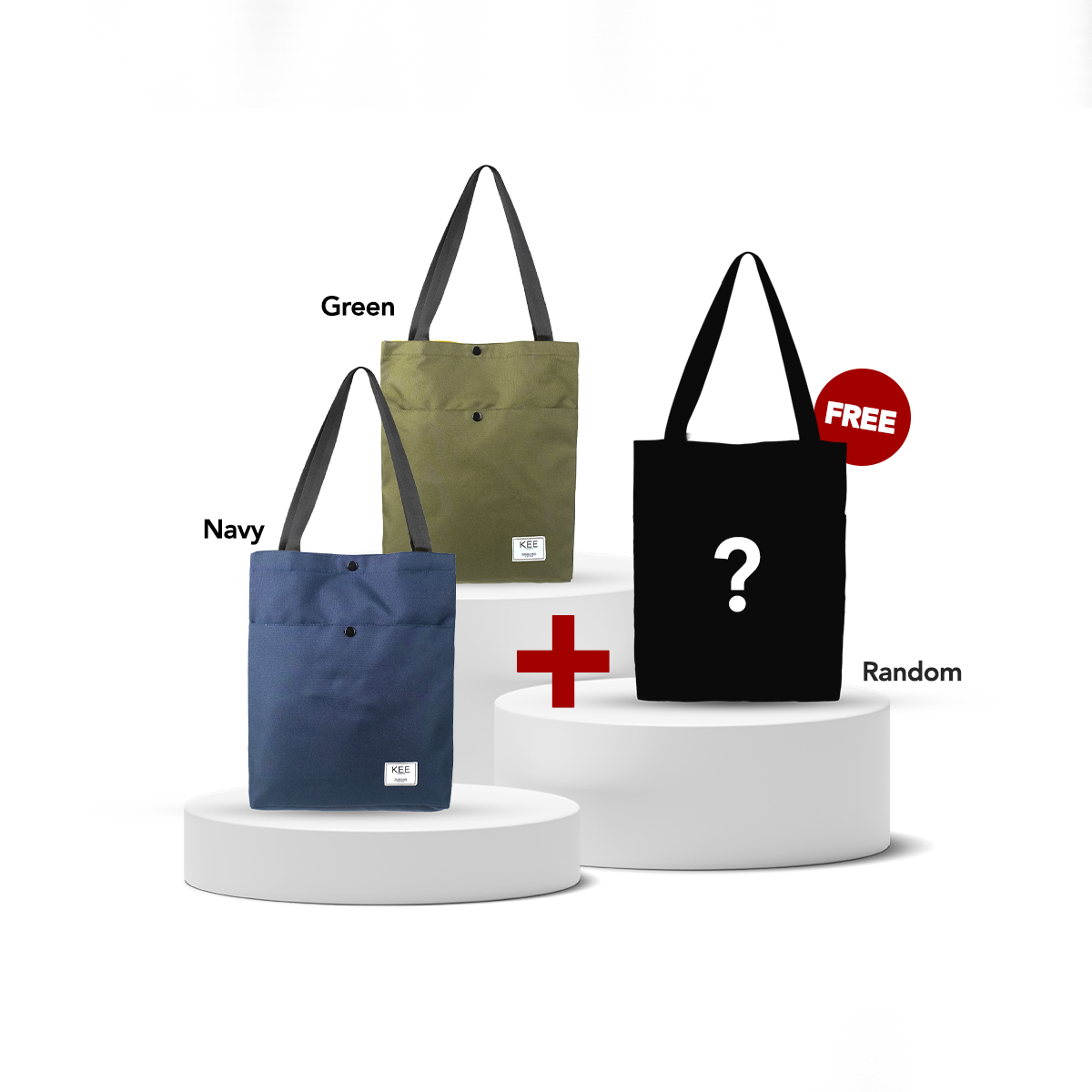 Buy 2 Get 3 - Lila 1.0 Tote Bag-Tote Bag-KEE INDONESIA