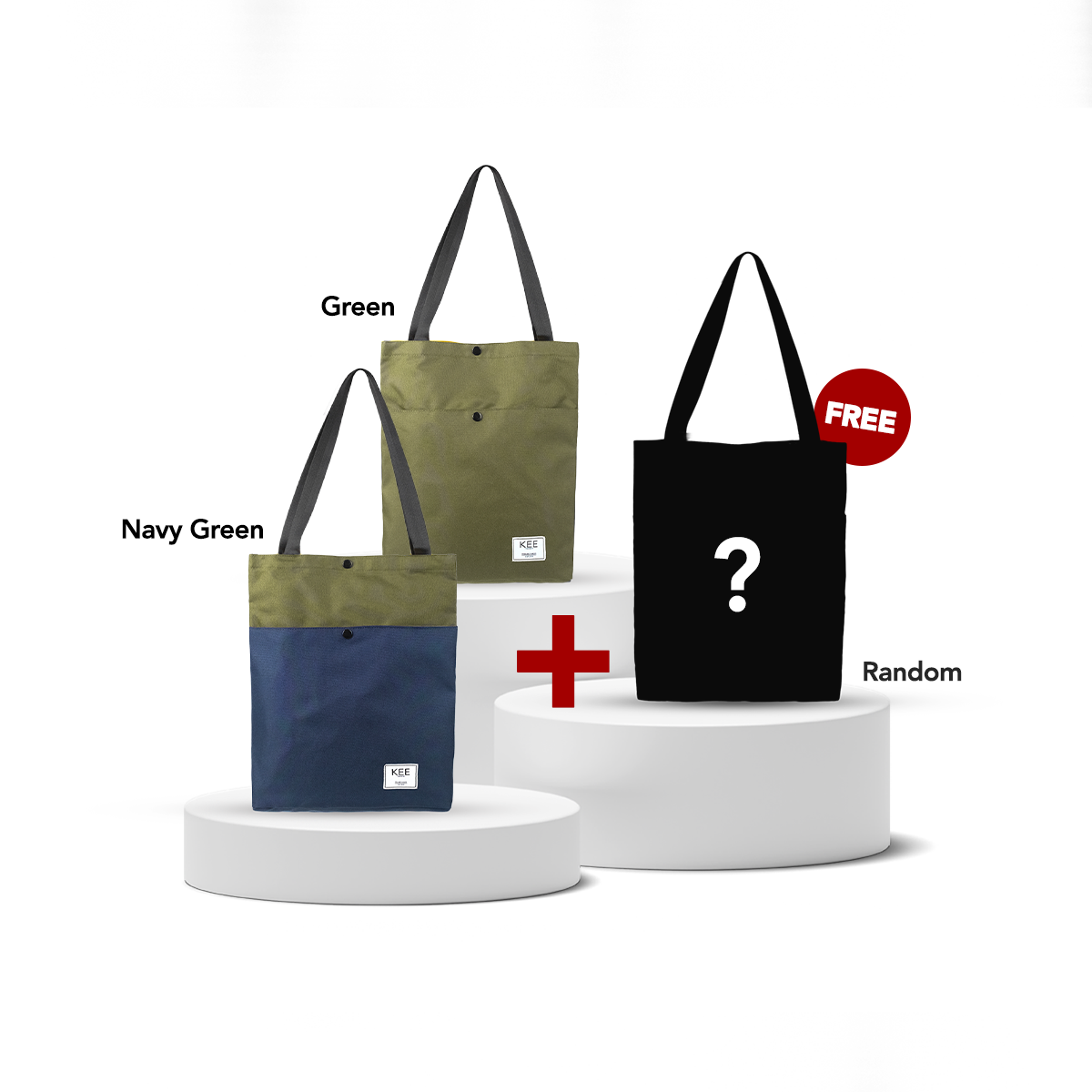 Buy 2 Get 3 - Lila 1.0 Tote Bag-Tote Bag-KEE INDONESIA