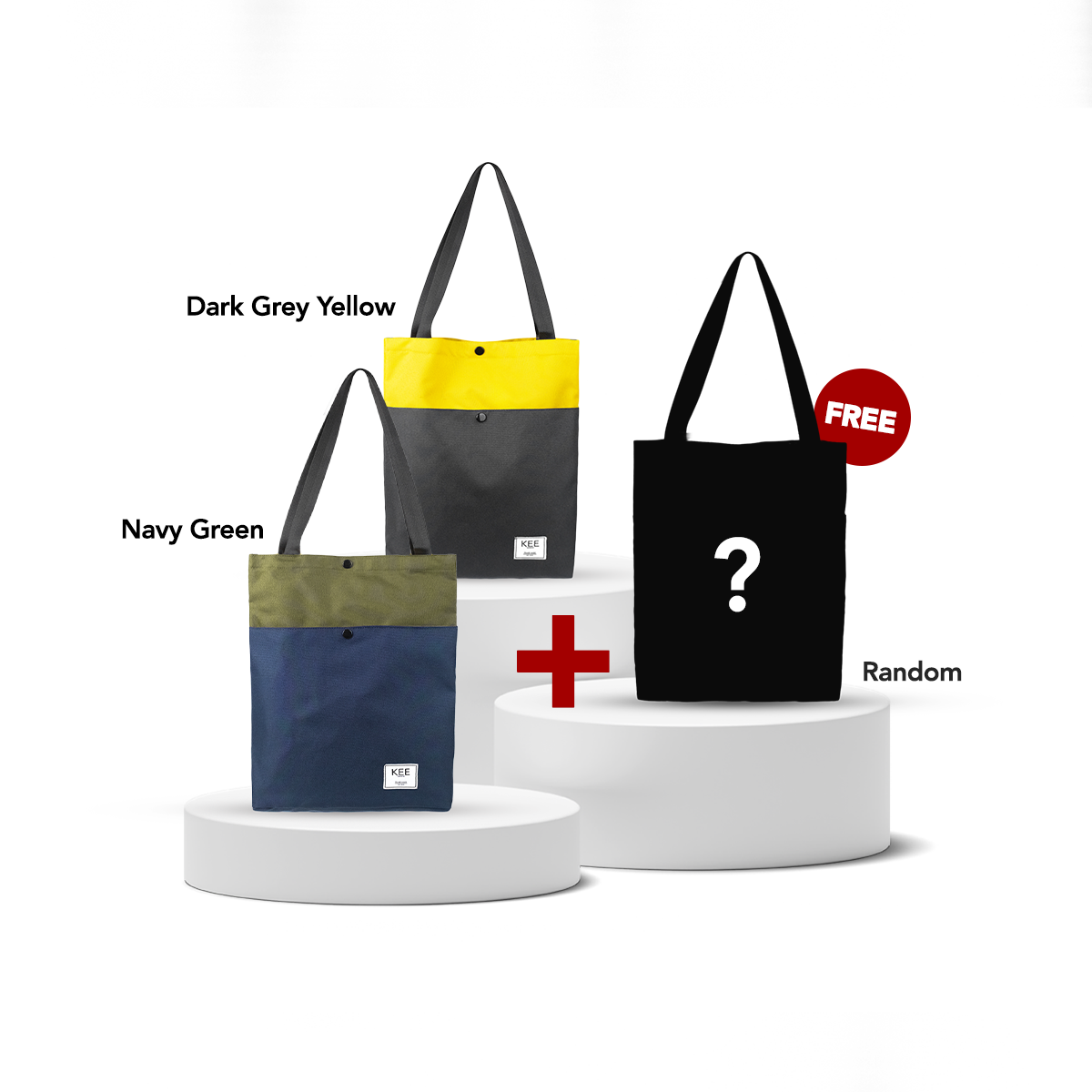 Buy 2 Get 3 - Lila 1.0 Tote Bag-Tote Bag-KEE INDONESIA