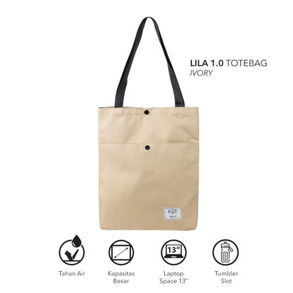 Buy 2 Get 3 - Lila 1.0 Tote Bag-Tote Bag-KEE INDONESIA