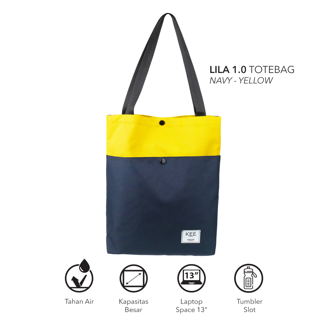 Buy 2 Get 3 - Lila 1.0 Tote Bag-Tote Bag-KEE INDONESIA