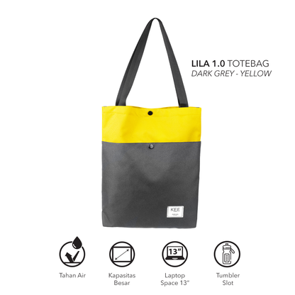 Buy 2 Get 3 - Lila 1.0 Tote Bag-Tote Bag-KEE INDONESIA