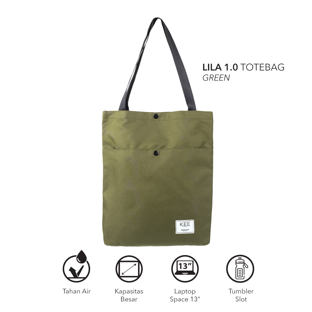 Buy 2 Get 3 - Lila 1.0 Tote Bag-Tote Bag-KEE INDONESIA