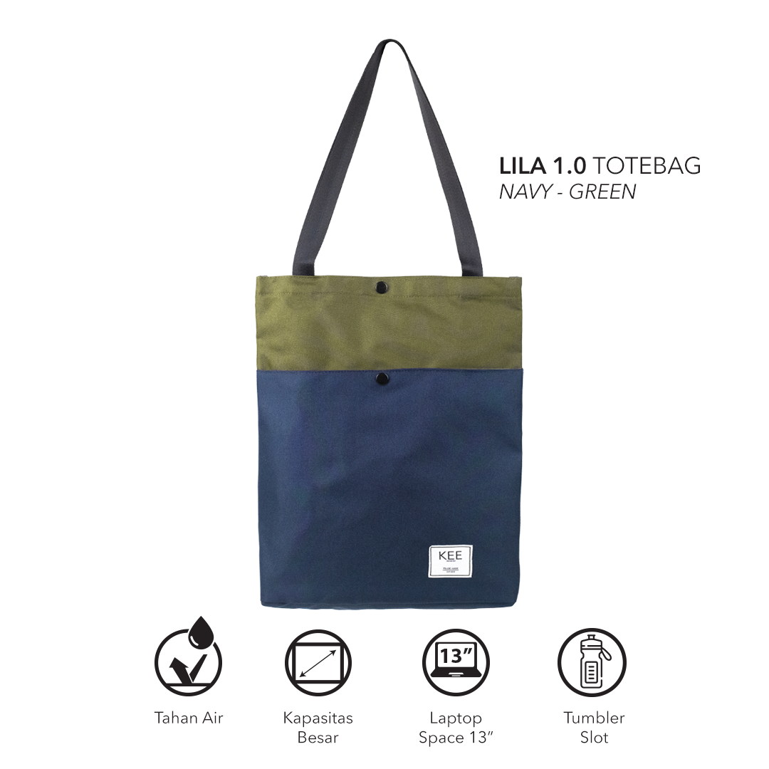 Buy 2 Get 3 - Lila 1.0 Tote Bag-Tote Bag-KEE INDONESIA